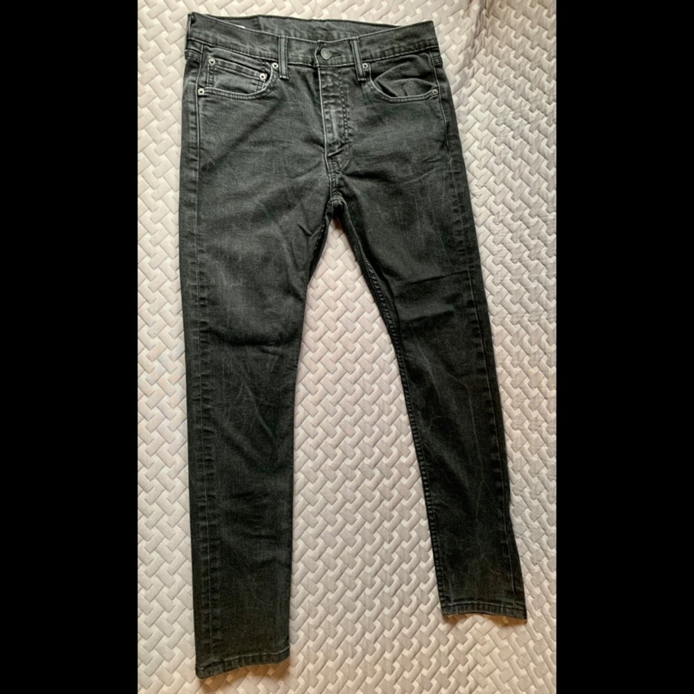 Levi’s Super-Skinny 519 Gray/BLK W33/L30